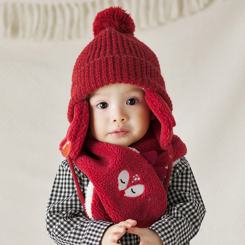 Chapeau et écharpe chauds pour enfants