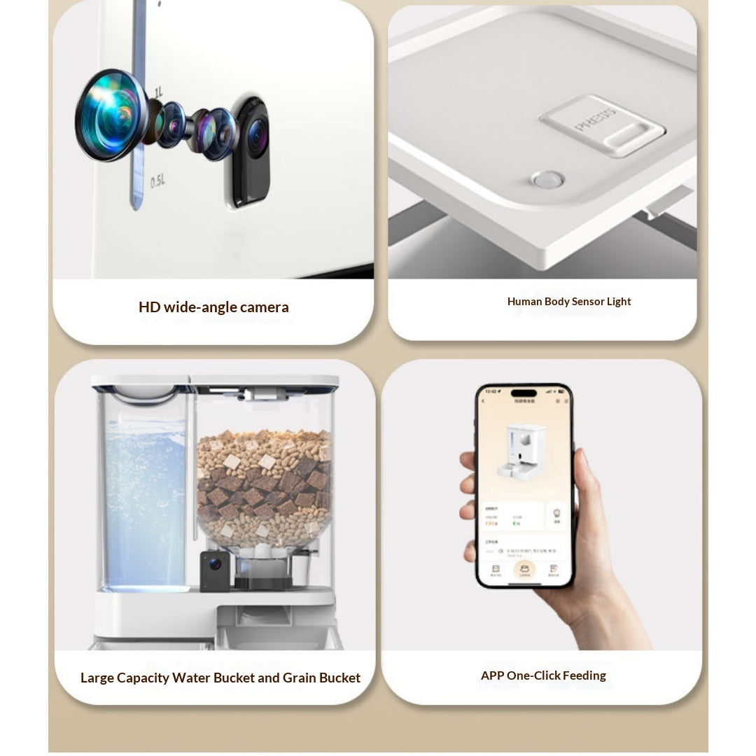 Alimentation automatique intelligente pour animaux de compagnie