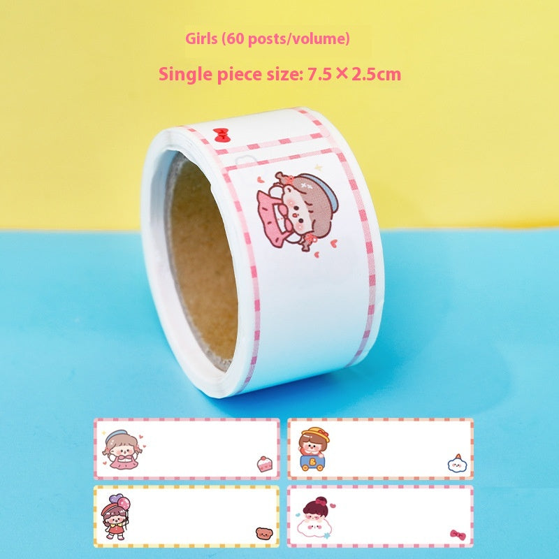 Multifunctional Message Index Stickers for Student Comic Strip