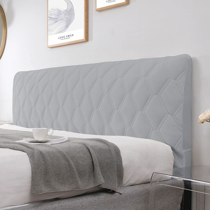Tissu tout inclus Soft rembourré Protection tête de lit en bois