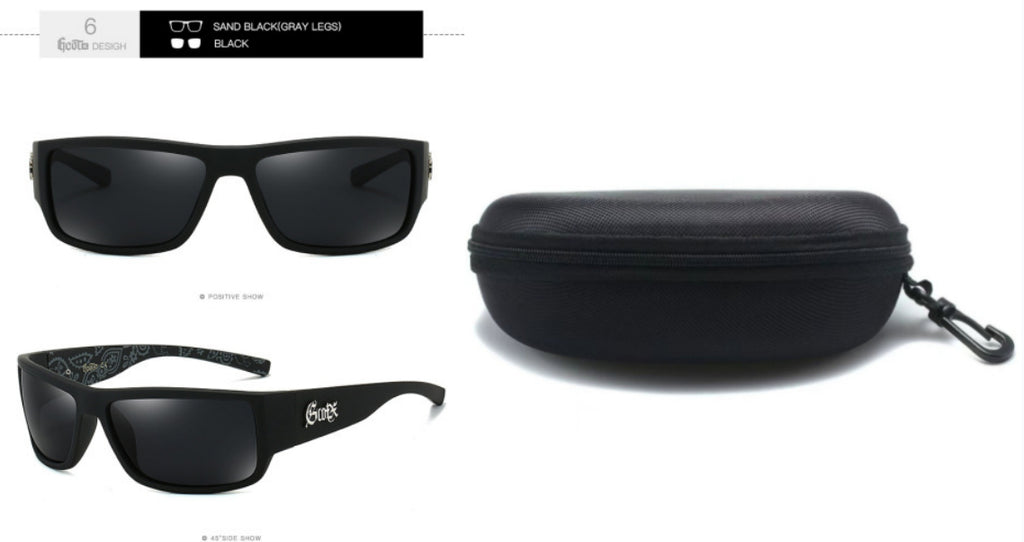 Lunettes de soleil Polarisées Hip-hop Fashion