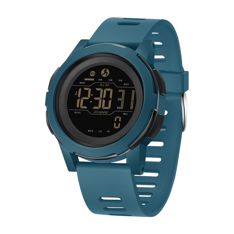 Sanda Calories Imperméable Multifonctionnel Shockproof Smart Homme et Femmes Montre