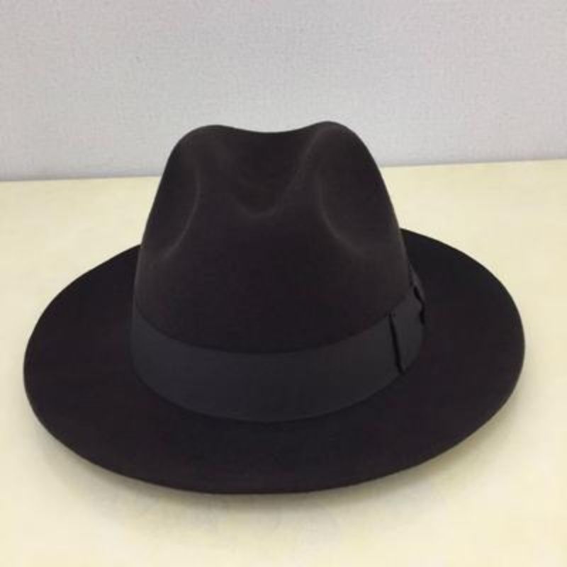 AutomneHiver Arrivée Shanghai Beach Pure Wool Fedora