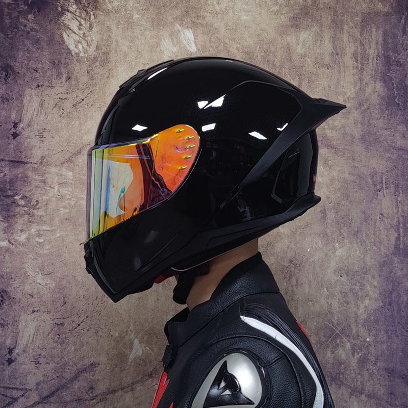 Casque de moto homme Bluetooth chaud plein visage quatre saisons