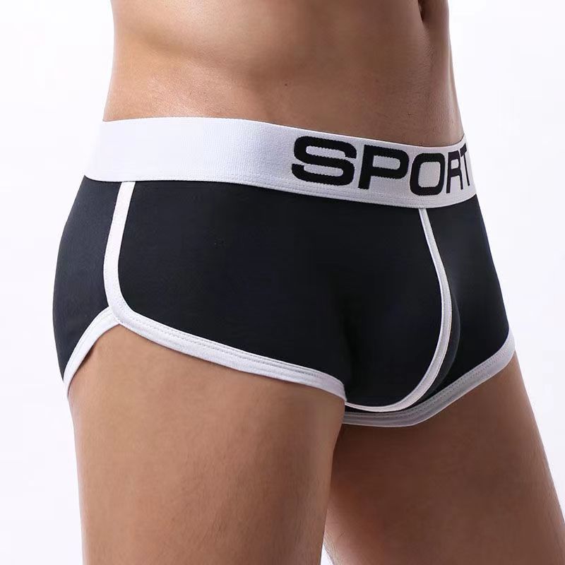 Sous-vêtements respirants en coton stretch homme de mode