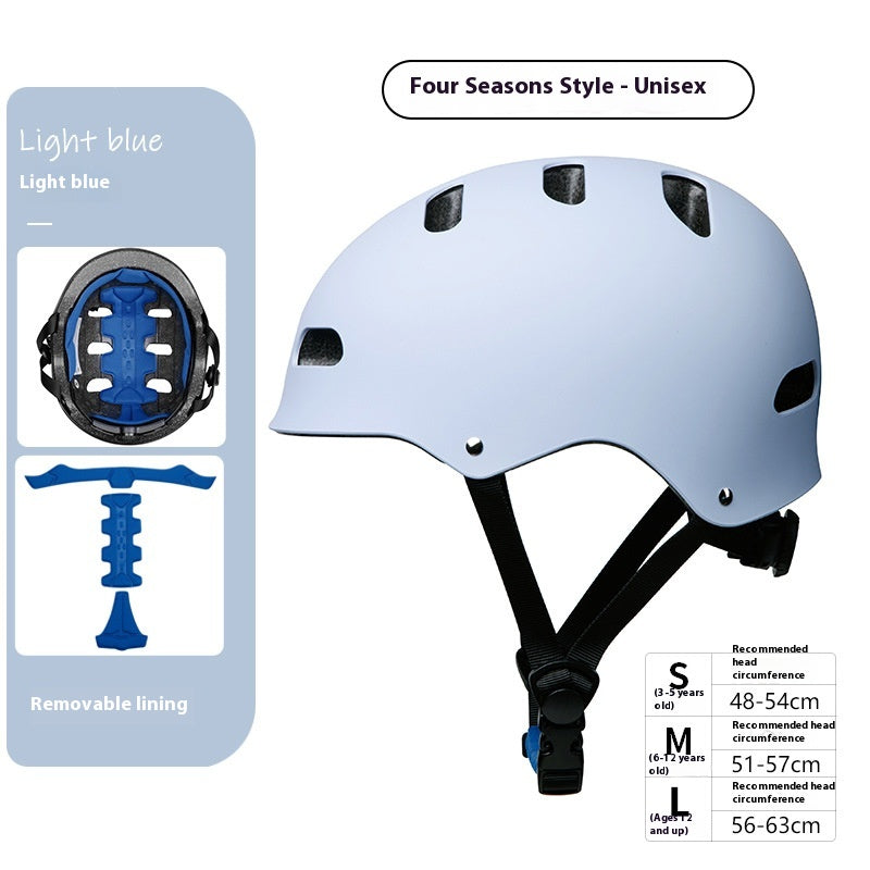 Enfants adultes Hip Hop Roller Patinage Skateboard Rafting Escalade Casque d'équitation