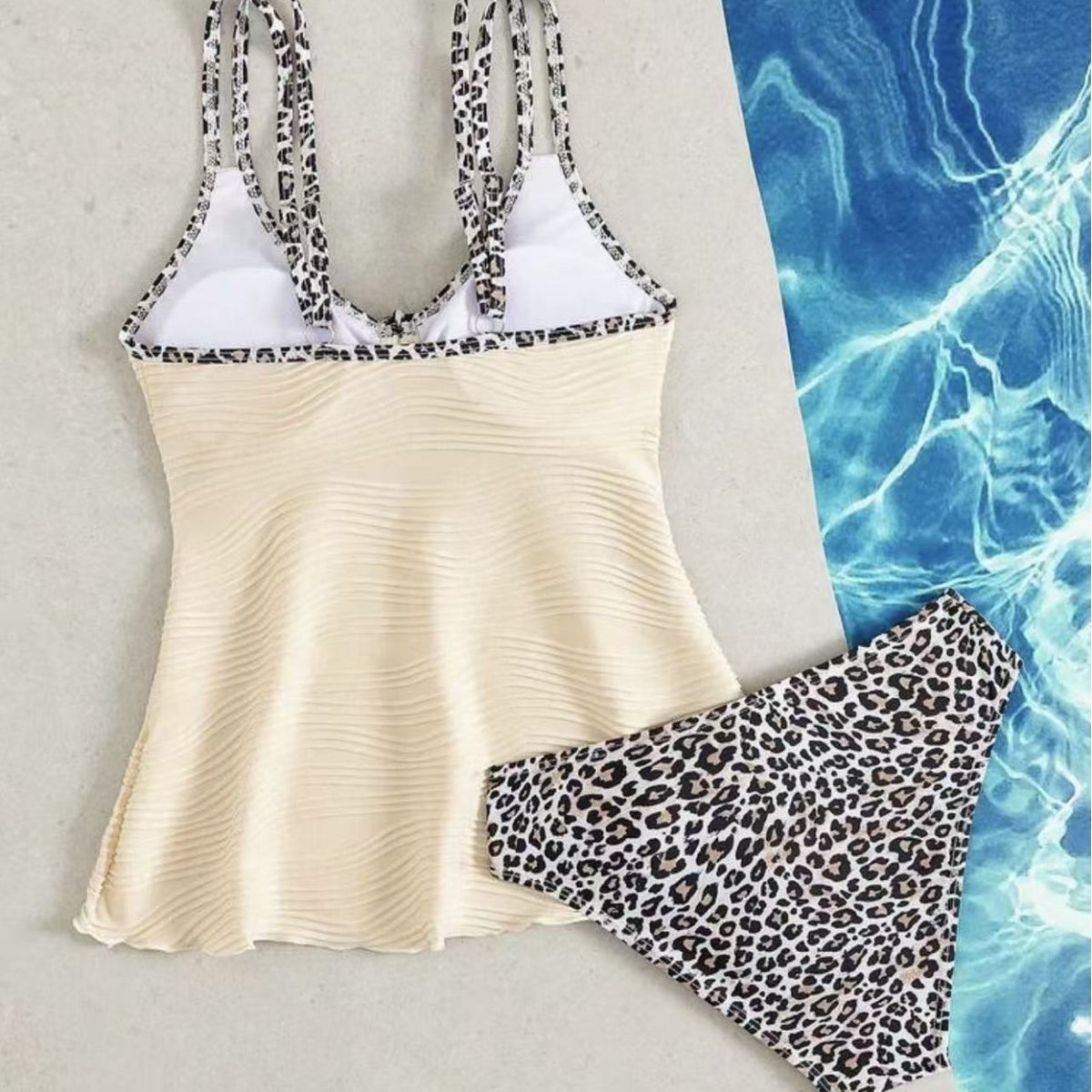 Ensemble de maillots de bain élégants style spa Resort Rivulet