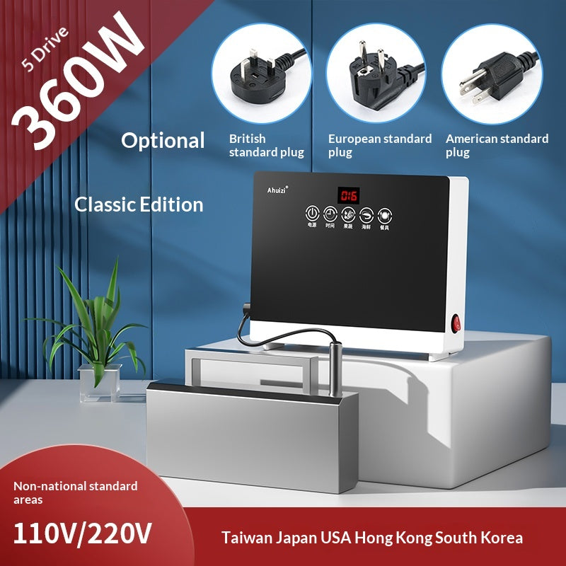 Lave-vaisselle automatique pour usage domestique Modèle de comptoir compact avec technologie ultrasonique