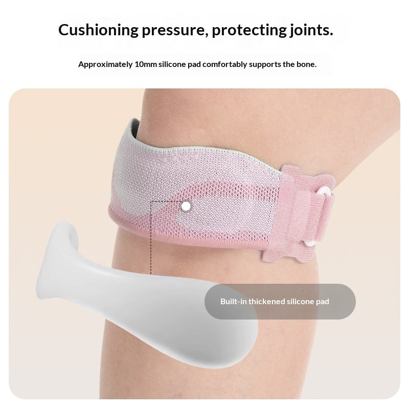 Basketball Running Thickened Silicone Shock-Absorbing Knee Joint Patella Ceinture légère