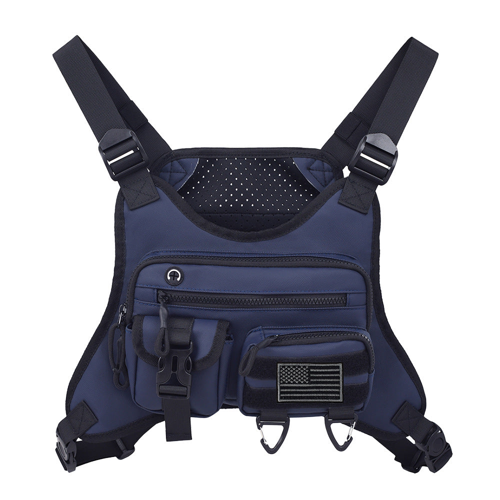 Sports de plein air sac de poitrine d'équitation respirant vest