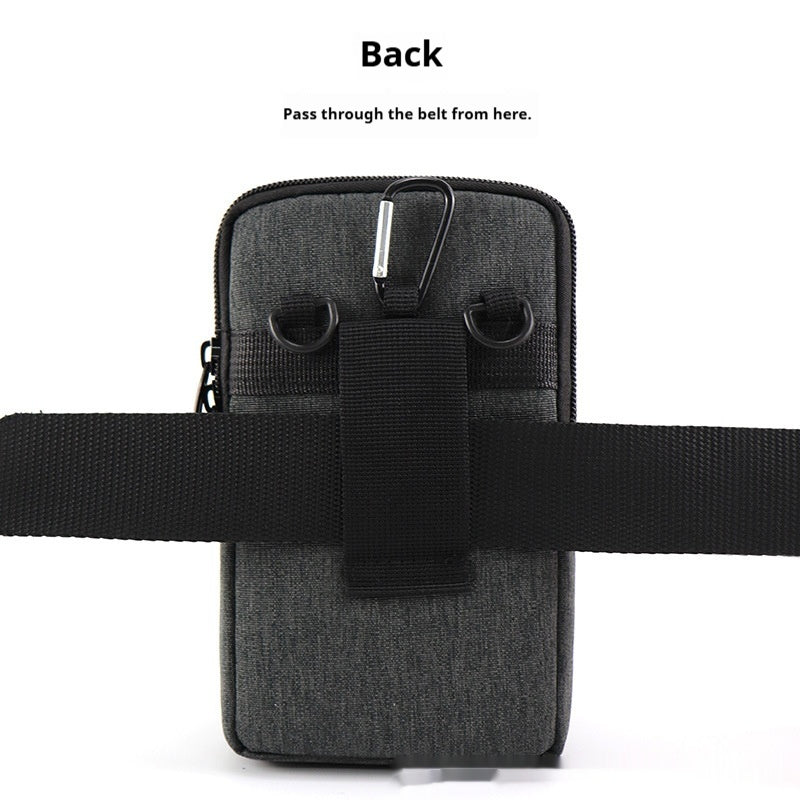 Oxford Cloth Waterproof Sport Outdoor Crossbody Phone Bag