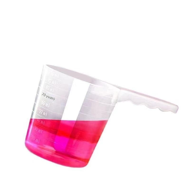 Milliliter liquide transparent en plastique de mesure pour poudre de lait