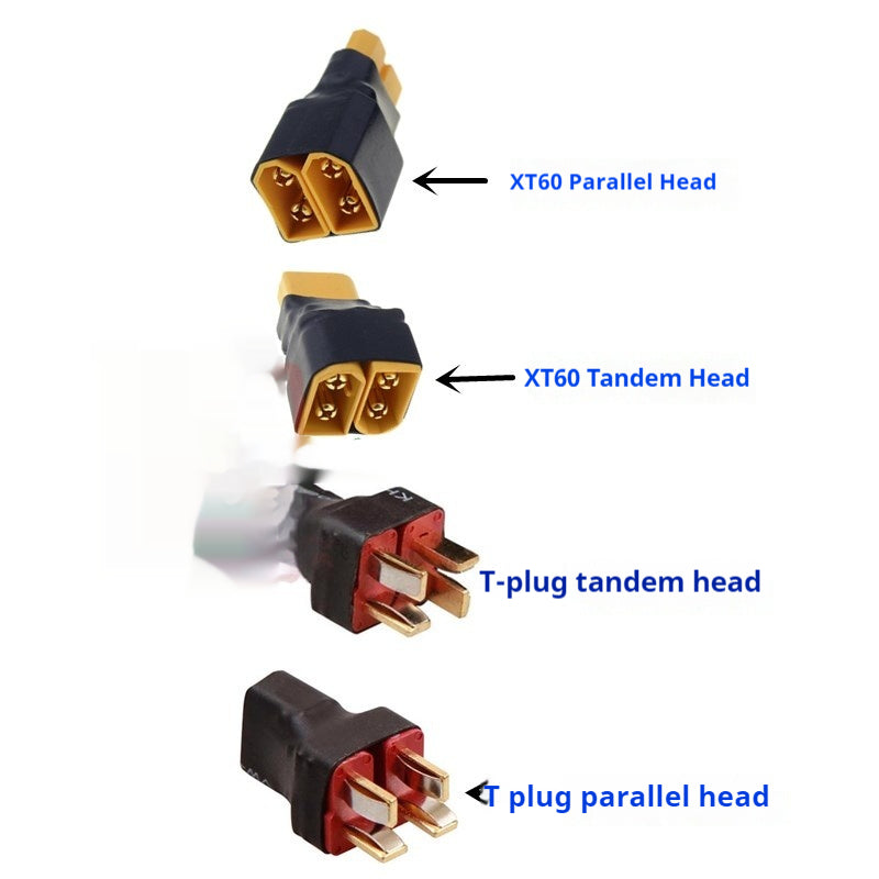 Amass Genuine Goods T Plug XT60 Série Parallel Plug Converter