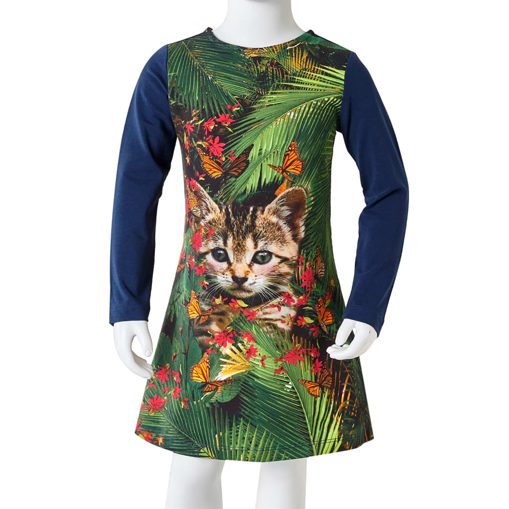Robe pour enfants à manches longues