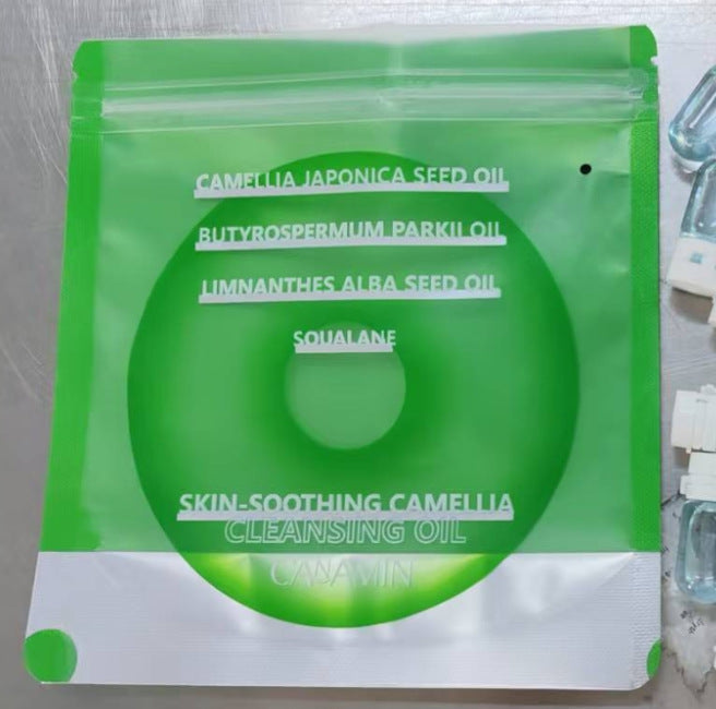 Démaquillant CANAmin Camellia huile - Sac anglais vert- 2ml X 20 pilules 1bag