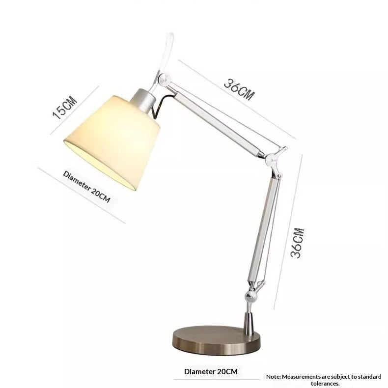 Bureau étude et travail de protection des yeux lampe de table