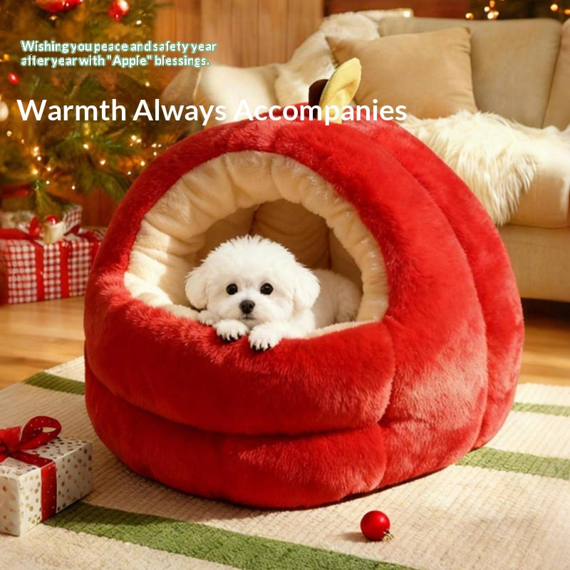 Creative Cartoon Year Holiday Pet Bed