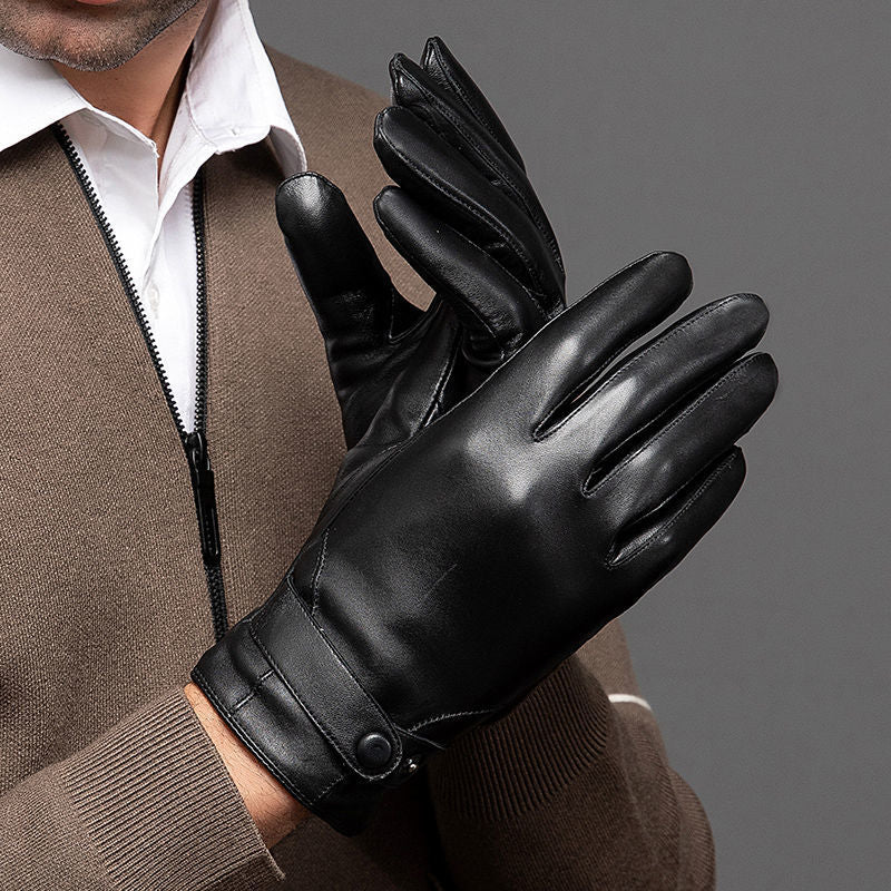 Gants d'affaires chauds pour hommes personnalisés de mode