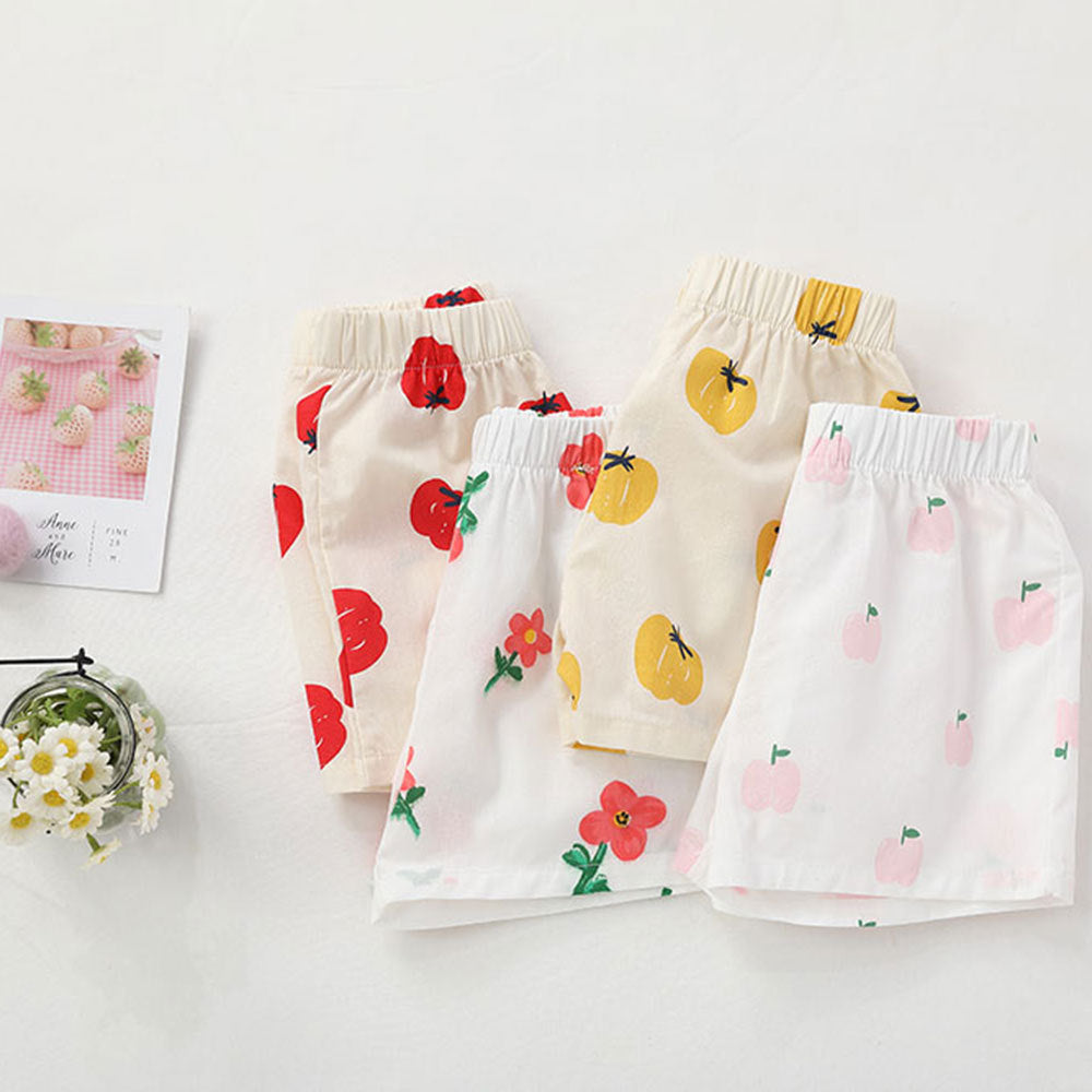 INS Pop Homme et femme Baby Printing Shorts d'été