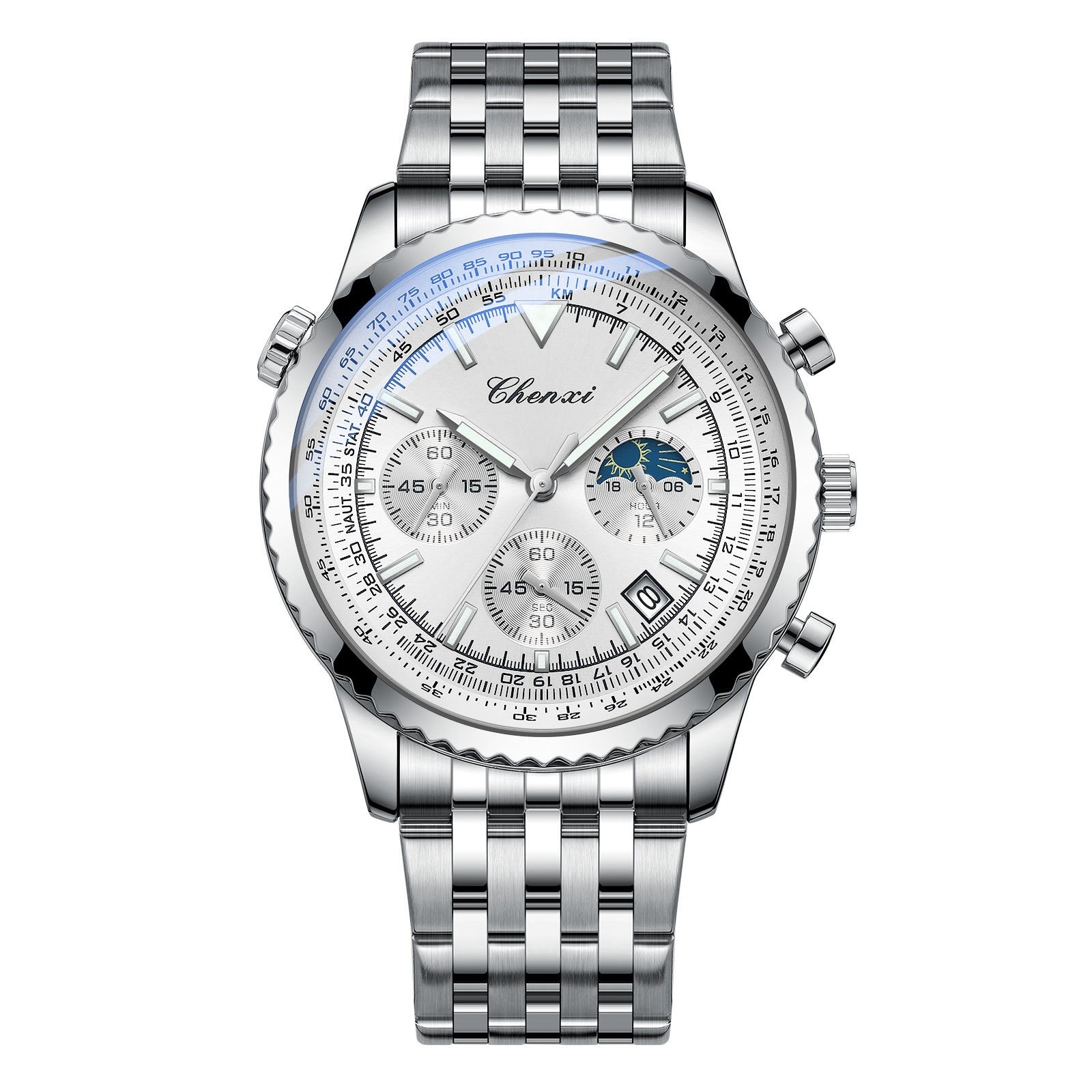 Montre Quartz de table pour hommes Source lumineuse étanche en gros