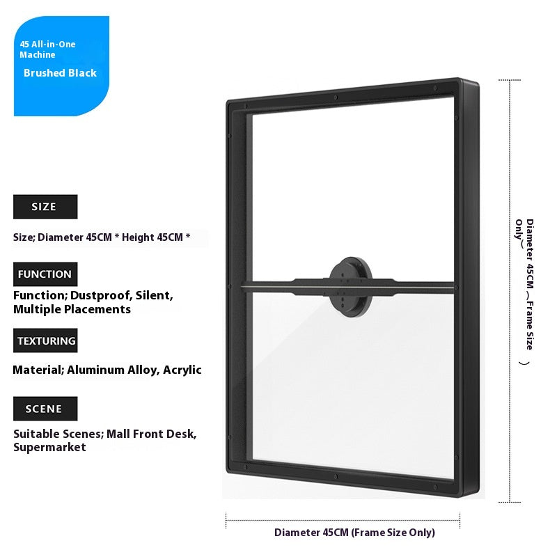 Projecteur d'écran de ventilateur holographique 3D Naked Eye