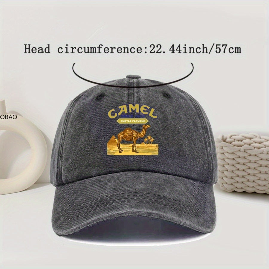 Hommes Outdoor simple tout-lot brodé lettre Casquette de baseball