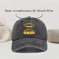Hommes Outdoor simple tout-lot brodé lettre Casquette de baseball
