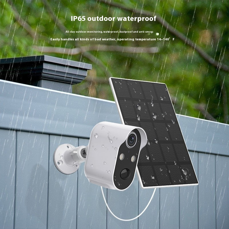 Maison 4G Surveillance sans fil Solar Power Caméra de batterie de faible puissance