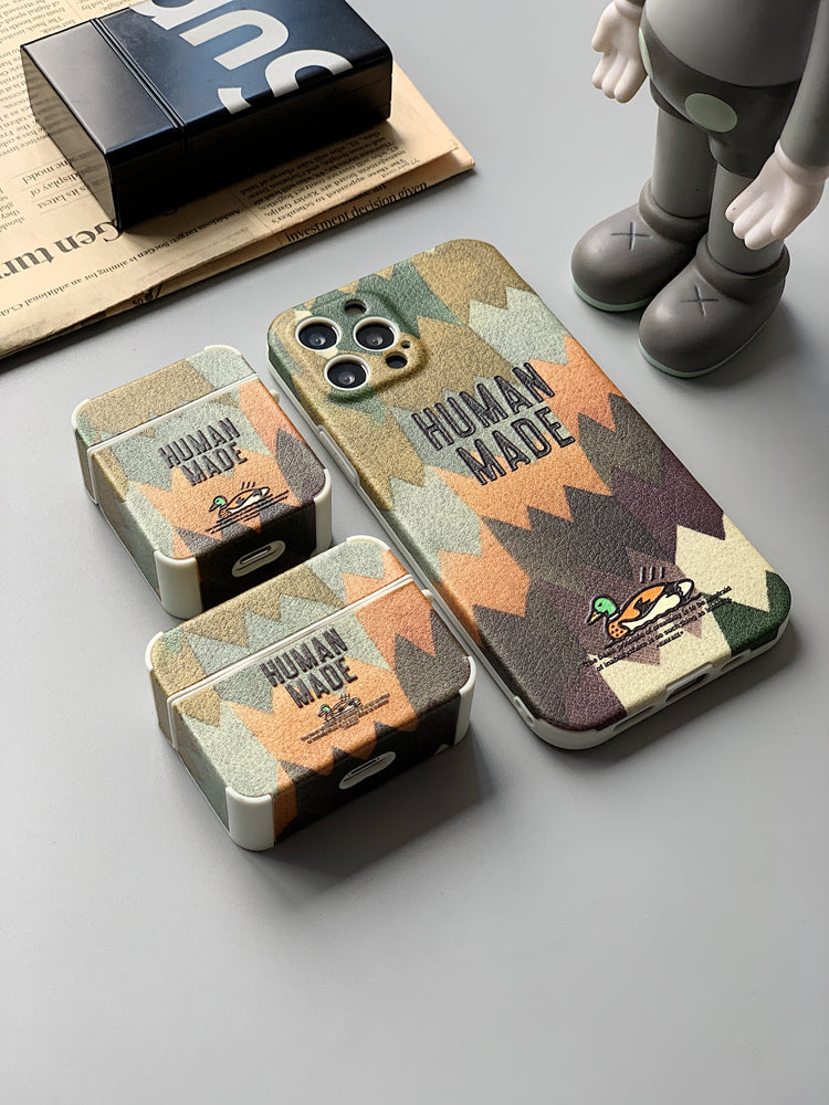 Tide marque Camouflage emboîté couple téléphone portable Case