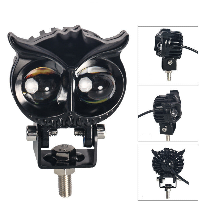 Lentille Owl moto deux couleurs Spotlight