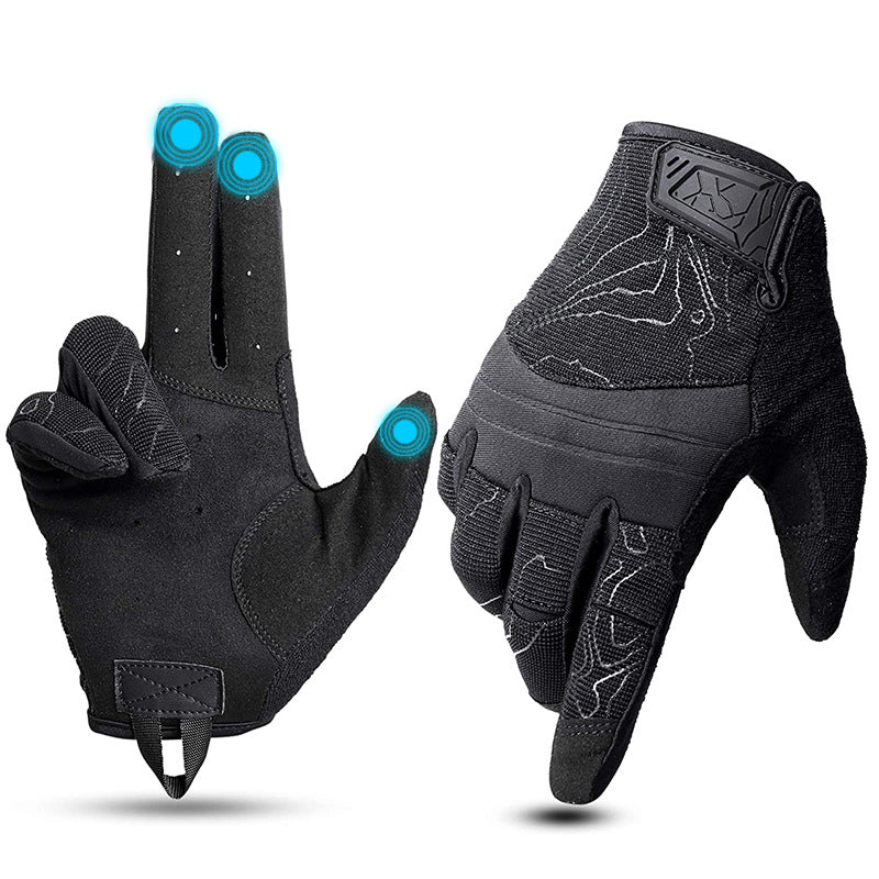 Gants tactiques d'entraînement à l'écran de moto de cyclisme extérieur