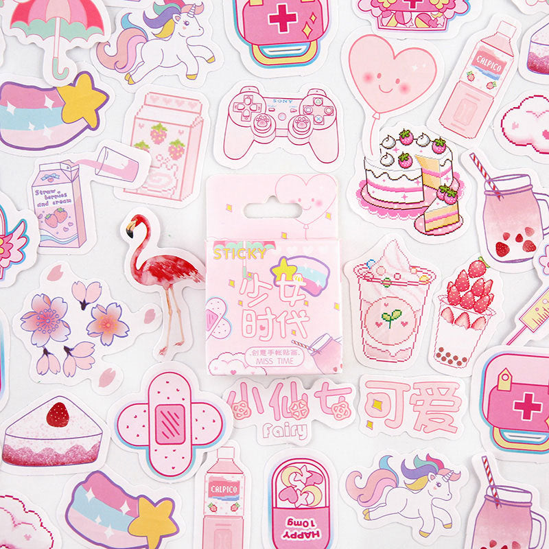 Creative Cartoon Journal pour enfants Source décorative Matériel Stickers Petit Pattern