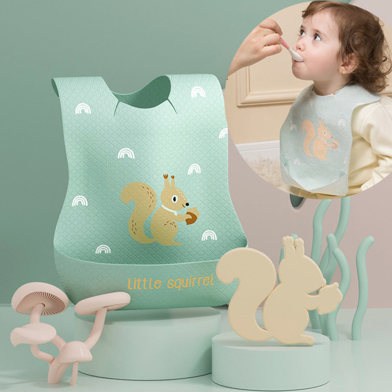 Baby Absorbent Disposable No-Wash Kids Bib