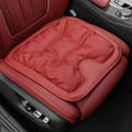 Coussin de siège auto en cuir anti-salissure Hiver Ensemble de trois pièces