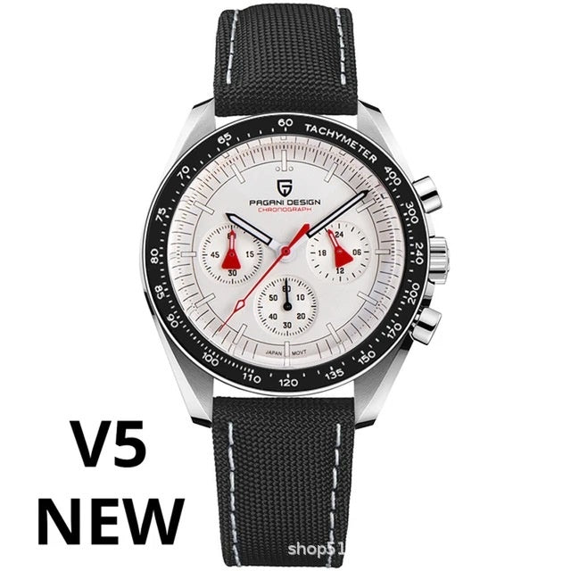 Quartz Watch Calendrier multifonctions Imperméable