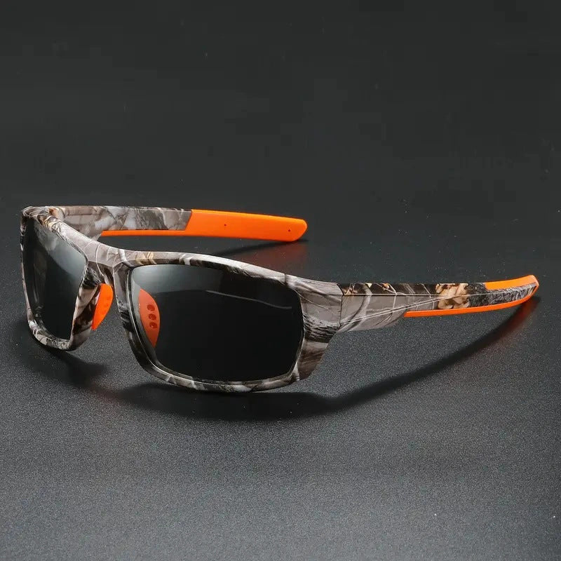 Boîte polarisé Camouflage Verres tactiques pour le cyclisme masculin et féminin