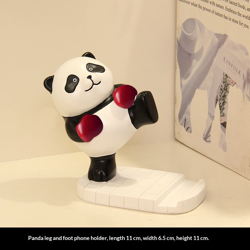 Porte-Téléphone Panda Ornement Cadeau culturel et créatif décoratif