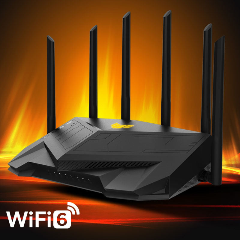 Routeur sans fil Gigabit double fréquence WIFI6 E-sports AX3000V2 Petit cyclone