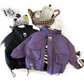 Garçons Mode Personnalité Hoodie Coat rembourré
