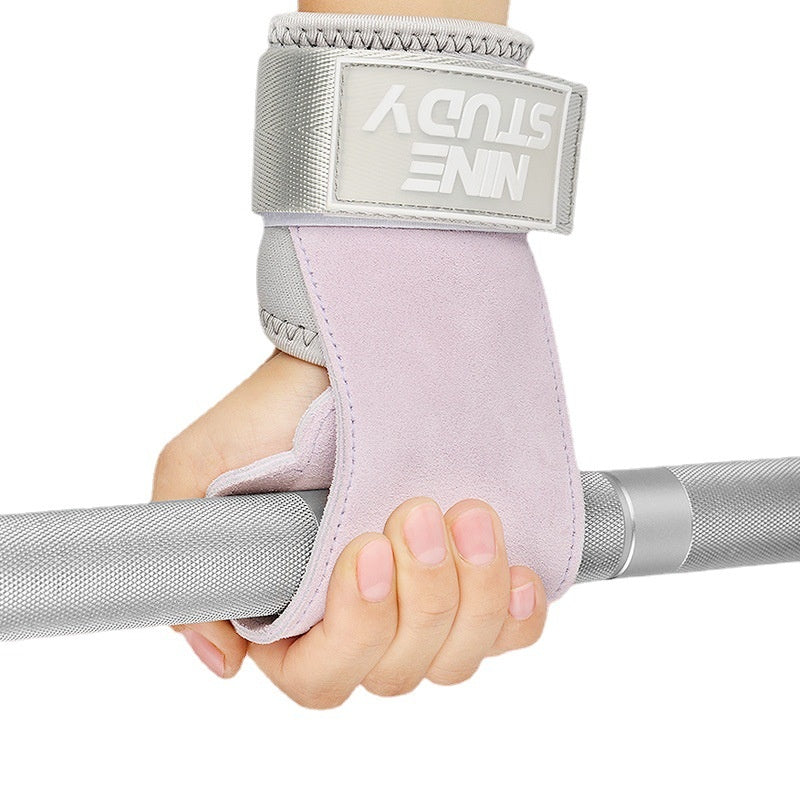 Ceinture de puissance Deadlift professionnelle féminine avec Wrist Wraps Cowhide