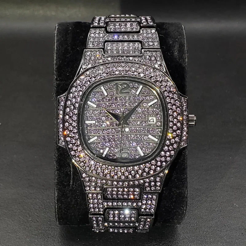 Special-interest Full Diamond Rap Hip Hop Montre