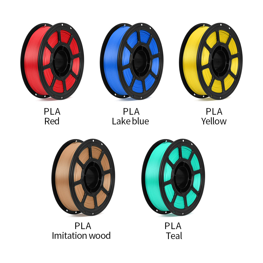 PLA 5 Pack Filament pour imprimante 3D