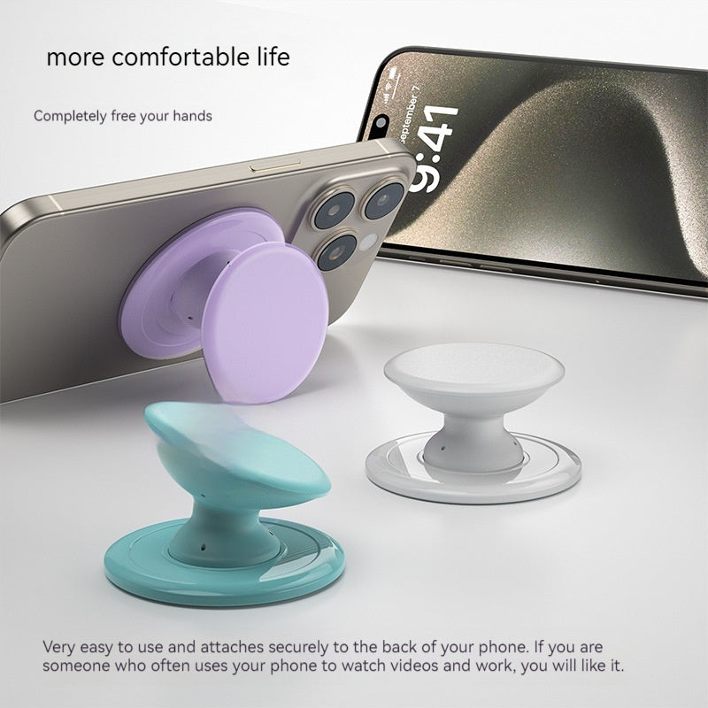 Silicone Airbag Magnetic Phone Holder Bureau Pliage télescopique
