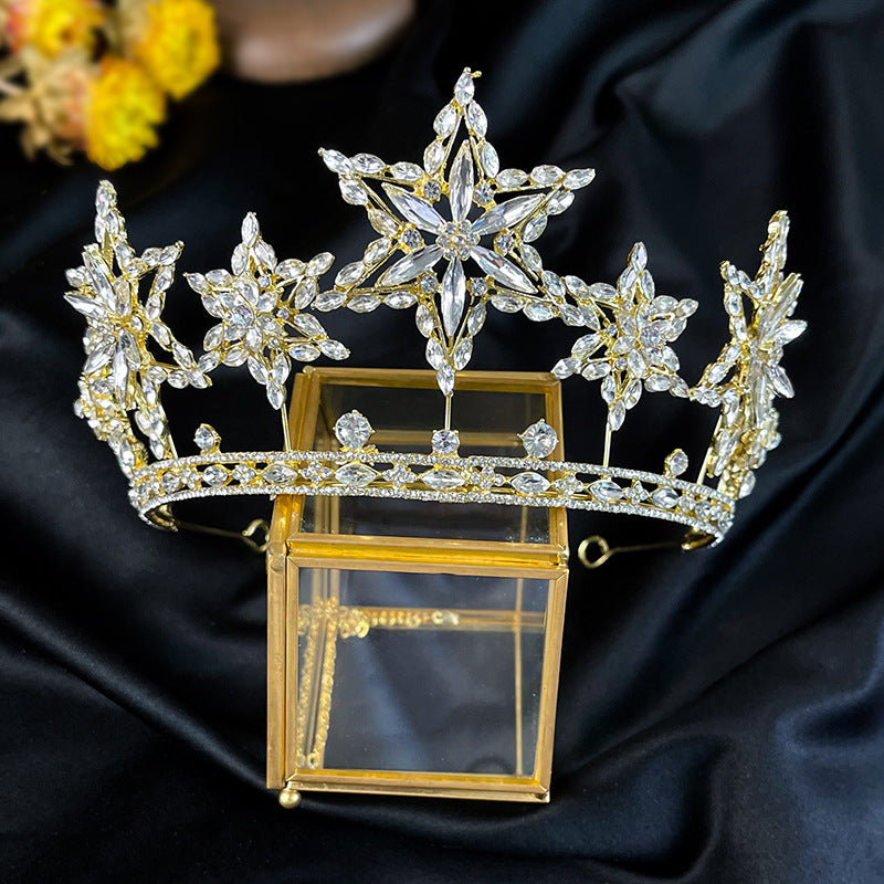 Accessoires de photographie XINGX Strass Fashion Crown Headdress