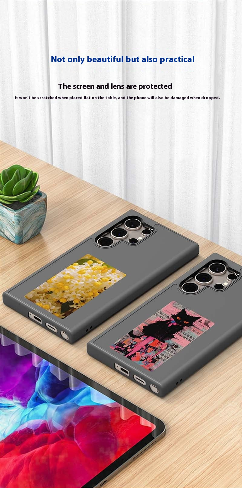 Écran d'encre NFC Cas de téléphone à induction sans charge