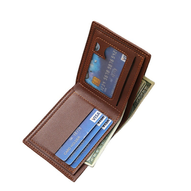 Soft cuir Multi-carte Fente Petit Portefeuille