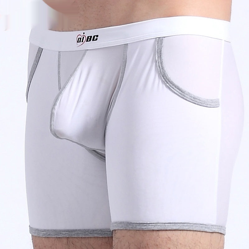 Pantalon en soie mince de glace Big Boxer