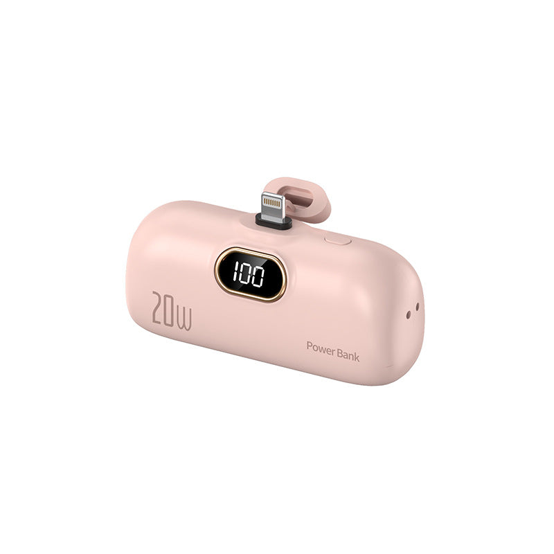 Mini Portable Small Capsule Power Bank
