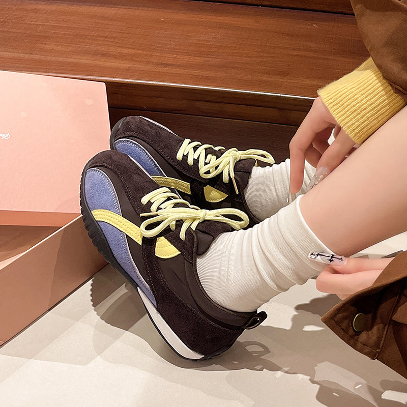 Femmes Classique Élégante Mode ronde orteil bloc bas talon Loafer en cuir Chaussures Élégante Versat