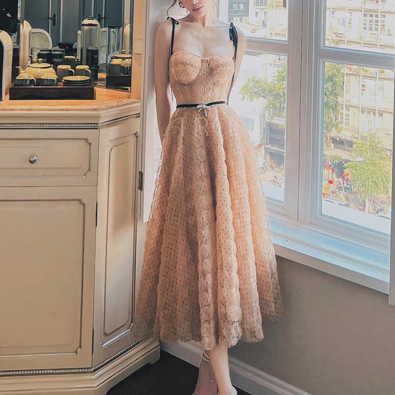 Robe longue et mince